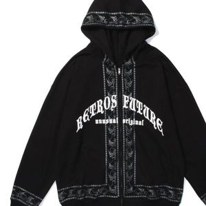 AELFRIC EDEN KOI LETTERING HOODIE